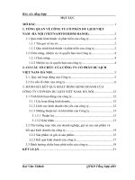 Đánh giá kết quả hoạt động kinh doanh của công ty cổ phần du lịch Việt Nam- Hà Nội