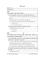 Tình hình thực hiện công tác điều phối các vùng kinh tế trọng điểm năm 2008
