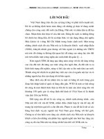 VẤN ĐỀ XUẤT NHẬP KHẨU CỦA VIỆT NAM