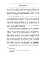 Giải pháp chủ yếu tăng cường đầu tư phát triển nông nghiệp Việt Nam giai đoạn 2001-2005