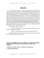 Vai trò của nước trong nền kinh tế thị trường định hướng xã hội chủ nghĩa