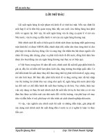 TỰ DO HOÁ LÃI SUẤT VỚI ĐIỀU KIỆN HIỆN NAY Ở VIỆT NAM