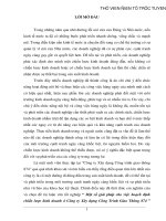 Một số giải pháp cho việc hoạch định chiến lược kinh doanh ở công ty xây dựng công trình GIao thông 874