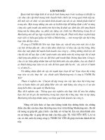 323 Lựa chọn thị trường mục tiêu & việc thực thi các chính sách Marketing mix ở Công ty TNHH Hà Yến