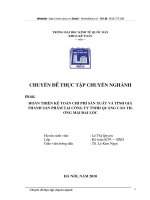 hoàn thiện kế toán chi phí sản xuất và tính giá thành sản phẩm tại công ty TNHH quảng cáo thương mại ĐẠi Lộc