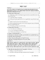 Một số biện pháp nhằm tăng cường thu hút khách du lịch Trung Quốc tại công ty khách sạn du lịch Kim Liên