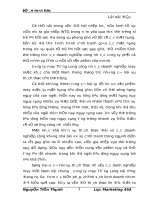 205 Tổ chức và quản lý các kênh Marketing đối với áo sơ mi nam của Công ty may Thăng Long trên thị trường Hà Nội