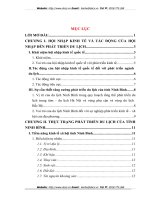 Giải pháp thúc đẩy phát triển ngành du lịch Ninh Bình trong bối cảnh hội nhập quốc tế