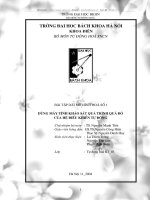 Khảo sát quá trình quá độ của hệ điều khiển tự động