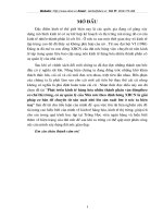 Phát triển kinh tế hàng hóa nhiều thành phần vận động theo cơ chế thị trường