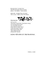 CHIẾN LƯỢC XÚC TIẾN SẢN PHẨM