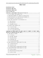 báo cáo quy hoạch môi trường huyện Đức Hòa đến năm 2015