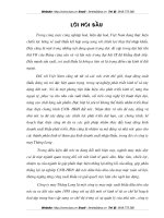 một số giải pháp nhằm thúc đẩy hoạt động xuất khẩu hàng may mặc ở công ty may Thăng Long