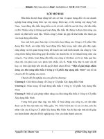 Một số giải pháp nhằm nâng cao khả năng đấu thầu ở Công ty Cổ phần Xây dựng Bắc Ninh