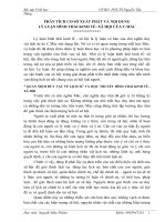 PHÂN TÍCH CƠ SỞ XUẤT PHÁT VÀ NỘI DUNG LÝ LUẬN HÌNH THÁI KINH TẾ- XÃ HỘI CỦA C.MÁC