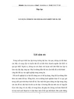 Xây dựng Website cho hội doanh nghiệp trẻ Hà Nội