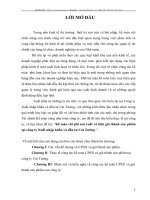 Kế toán chi phí sản xuất và tính giá thành sản phẩm tại công ty Xuất nhập khẩu và đầu tư Cát Tường