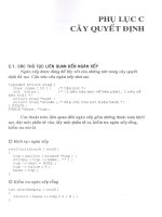 Luận văn tốt nghiệp -Một Số thuật toán học trên bảng quyết định 10