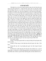 Nhiệm vụ và các giải pháp giải quyết việc làm trong kế hoạch 5 năm 2006-2010 ở Việt Nam