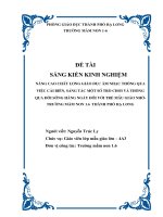 Nâng cao chất lượng giáo dục âm nhạc thông qua việc cải biên, sáng tác