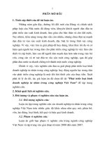 PHÁT TRIỂN LOẠI HÌNH DOANH NGHIỆP TƯ NHÂN TRONG CÔNG NGHIỆP VIỆT NAM