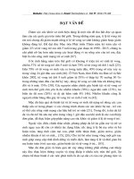 Nghiên cứu kiến thức - thực hành phương pháp da kề da và nuôi con bằng sữa mẹ sớm của các bà mẹ tại 4 bệnh viện Hà Nội, năm 2005