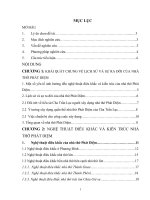 KHÁI QUÁT CHUNG VỀ LỊCH SỬ VÀ SỰ RA ĐỜI CỦA NHÀ THỜ PHÁT DIỆM