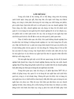 Giải pháp nâng cao hiệu quả sử dụng tài sản lưu động tại công ty xuất nhập khẩu nông sản thực phẩm Hà nội