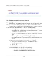 cơ sở lý thuyết của quá trình lọc sinh học kị khí