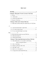 Thực trạng kinh doanh của Resort Phú Sơn