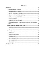 Thực tiễn áp dụng pháp luật thuế GTGT và ý kiến pháp lý của nhóm thực hiện nhằm khắc phục hạn chế của pháp luật thuế GTGT