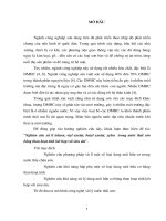 nghiên cứu, xử lý toluen, ety axetat, butyl axetat, trong nước thải sơn bằng than hoạt tính