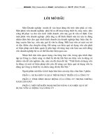 Tình hình sử dụng vốn lưu động và một số biện pháp chủ yếu để nâng cao hiệu quả sử dụng vốn lưu động tại công ty thiết bị và chiếu sáng đô thị Hà Nội