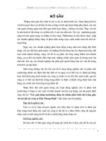 Các giải pháp marketing đồng bộ nhằm phát triển thị trường giầy vải nội địa tại công ty giầy thượng đình