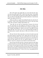 Thiết kế phân xưởng sản xuất aromatic từ LPT