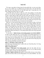 Thiết kế hoán cải hệ thống phanh ô tô tải KIA RHINO