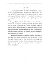 Tình hình đói nghèo ở Việt Nam và vận dụng các phương pháp phân tích thống kê vào việc phân tích tình hình đói ngèo ở Việt Nam