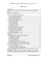 Giải pháp mở rộng thị trường xuất khẩu hàng may mặc ở công ty Arksun Việt Nam