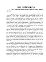 Quá trình hình thành và phát triển công ty LICOGI