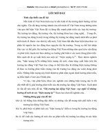 Thị trường lao động Việt Nam –suy nghĩ về những hướng đi mới từ các “hiện tượng lạ