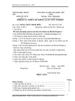 Đề xuất giải pháp quản lý tận thu cho khách sạn Elegance