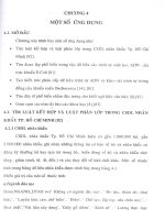 nghiên cứu và phát triển một số thuật giải, mô hình ứng dụng khai thác dữ liệu 6