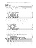 Nghiên cứu về số hoá trong kỹ thuật truyền hình