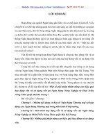 Một số giải pháp nhằm nâng cao hiệu quả huy động vốn và sử dụng vốn tại Ngân hàng Nông Nghiệp và Phát Triển Nông Thôn quận Hai Bà Trưng