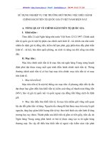 SỬ DỤNG NGHIỆP VỤ THỊ TRƯỜNG MỞ TRONG VIỆC ĐIỀU HÀNH CHÍNH SÁCH TIỀN TỆ QUỐC GIA Ở VIỆT NAM HIỆN NAY