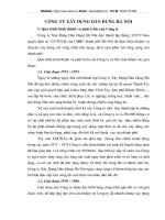 Tổng quan về công ty xây dựng dân dụng Hà Nội