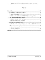 Đặc điểm cơ cấu tổ chức và quản lý của Ngân hàng công thương Việt Nam