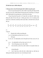 Mô hình tính toán ô nhiễm không khí