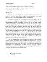 thống kê thương mại