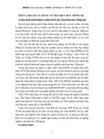 Tổng quan về viện khoa học thống kê